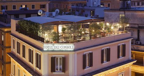 Terrazza Hotel Roma Hotel Dei Consoli Nel Centro Città A Roma Vicino