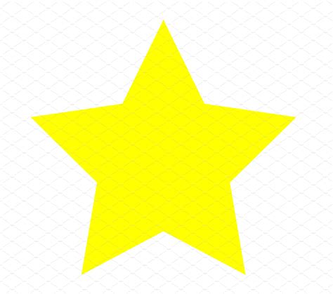 Star Icon Yellow Color Flat Design ~ Icons ~ Creative Market