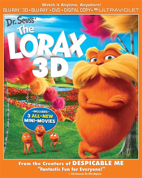 Thanks Mail Carrier Dr Seuss The Lorax Available Today On Dvd Blu