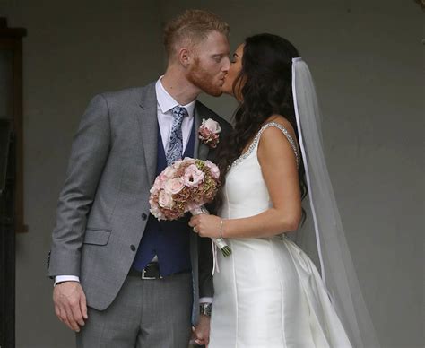 Ben Stokes England Cricketer Pictured Wearing Bandage At Wedding
