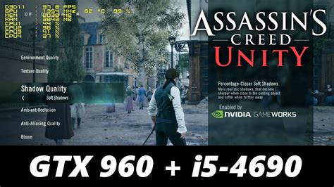 Assassin S Creed Unity GTX 960 I5 4690 YouTube