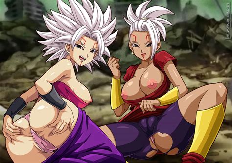 Caulifla And Kale Flash Their Tits By Sano Br Dragon Ball Premium Hentai