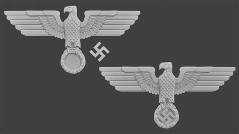 3d File Wwii German Eagle A 🦅・design To Download And 3d Print・cults