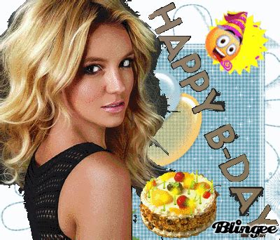 In honor of britney's 35th birthday, 35 times she stole our hearts by absolutely refusing to give a. britney spears birthday card Picture #108139990 | Blingee.com