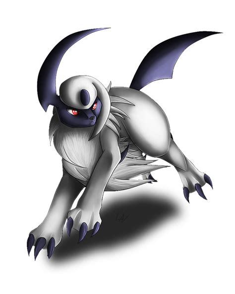 Absol Transparent Background By Tracing The Skye On Deviantart