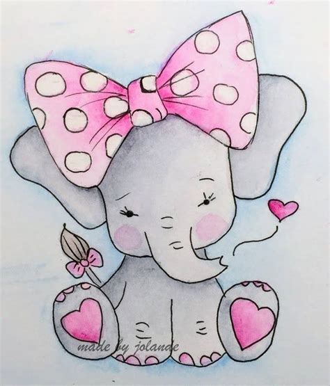 Pin By Mitzi Mobly Hackfeld On Drawing And Painting Baby Elephant