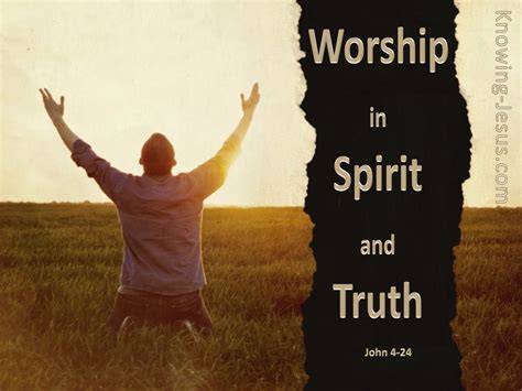 Worship In Spirit And Truth
