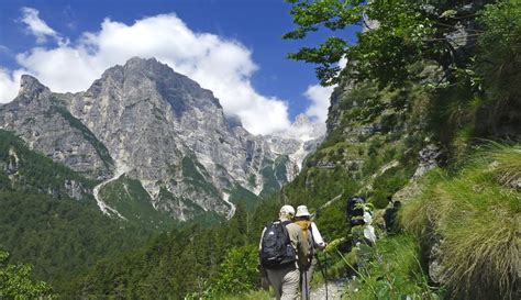 Hike From Molveno To The Brenta Dolomites Trentino Italy