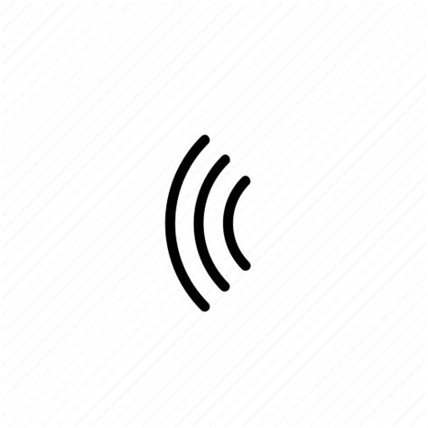 Pulse Sensor Signal Wave Icon
