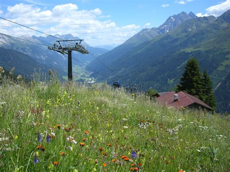 St Anton Am Arlberg Galzigbahn Im Sommer With A Magnificent View