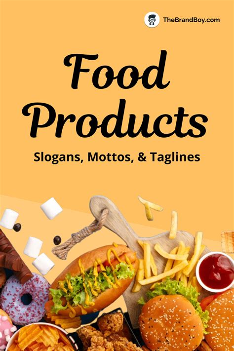 Best Food Products Slogans And Taglines Generator Guide Brandbabe