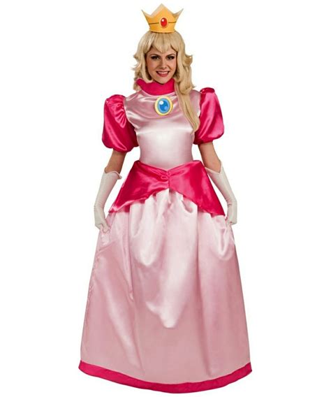 Adult Super Mario Princess Peach Costume Women Mario Costumes