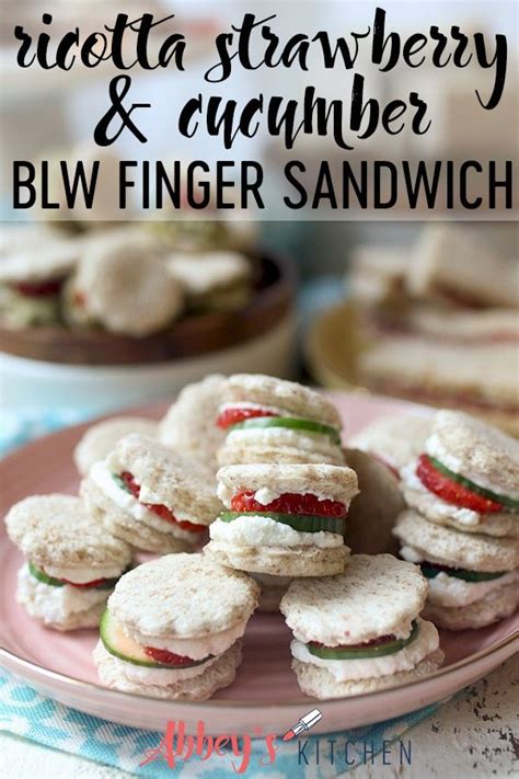 These Four Healthy Toddler Finger Sandwiches Are Perfect For Perfecting