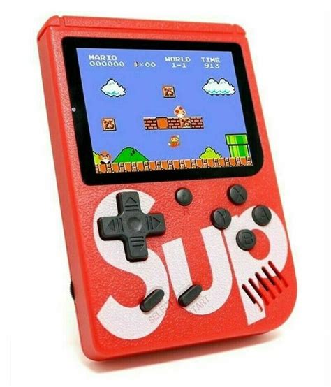 Sup Handheld Game Console Classic Retro Video Gaming Player Colorful