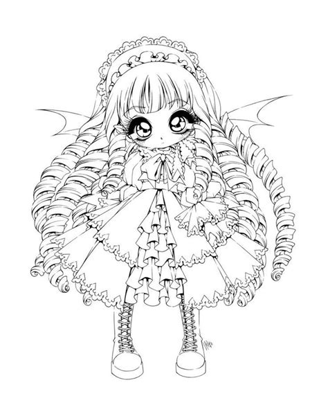 Anime Vampire Girl Coloring Pages Explore The Dark And Mysterious