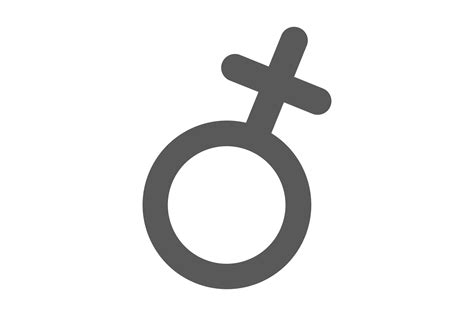 Female Gender Symbol Icon Vector Simple By Anatolir56 Thehungryjpeg