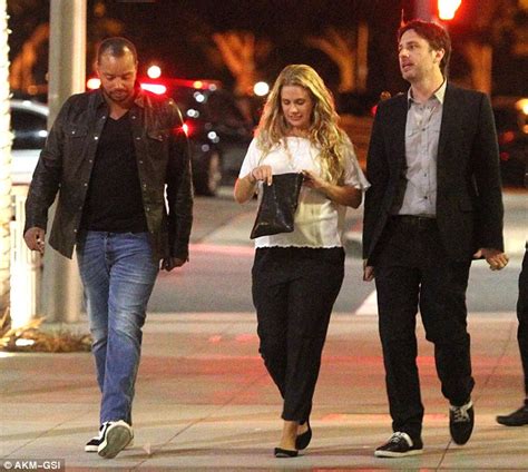 Donald Faison Enjoys Dinner Out With Pregnant Wife Cacee And Bff