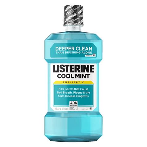 listerine cool mint antiseptic mouthwash for bad breath mint 1source