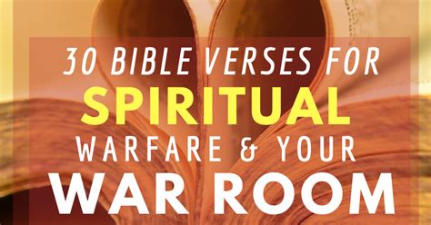 Thirty Bible Verses For Spiritual Warfare Jump Start Your War Room
