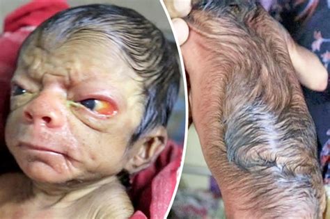 The real life benjamin button. Real-life Benjamin Button baby born looks like 80-year-old ...