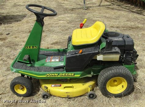 John Deere Gx85 Lawn Mower In Sublette Ks Item De6753 Sold Purple Wave