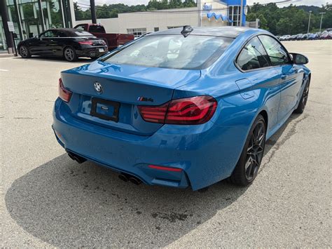 Explore our available inventory now! Pre-Owned 2020 BMW M4 Coupe in Laguna Seca (Blue ...