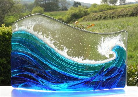 Fused Glass Artist Whitby North Yorkshire Ailsa Nicholson Fused Glass Wall Art Fused