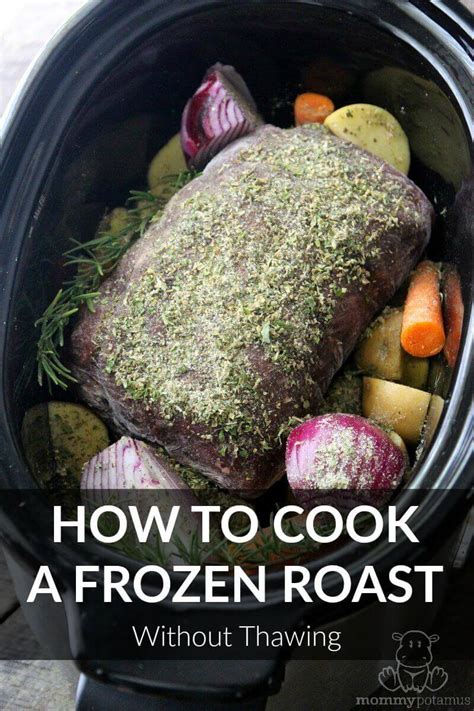 Versatile pork makes a simple dinner for two or an elegant yet hearty roast for a holiday feast. How To Cook A Frozen Roast In A Crockpot