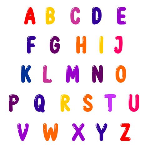 Best Colored Printable Bubble Letter Font Pdf For Free At Printablee