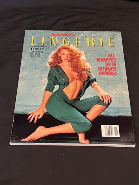 Playboy Book Of Lingerie Special Edition November Cover Michelle O Malley Picclick