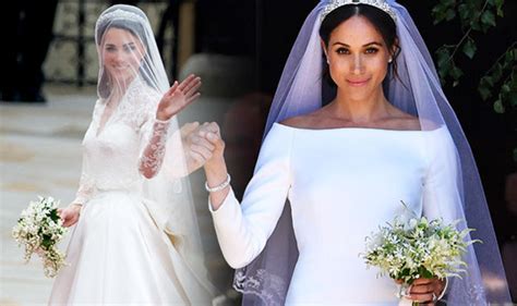 The royal weddings of meghan markle and kate middleton are among the grandest affairs in recent memory, but both brides shared one thing in common: Meghan Markle v Kate Middleton wedding bouquet: Meaning of ...