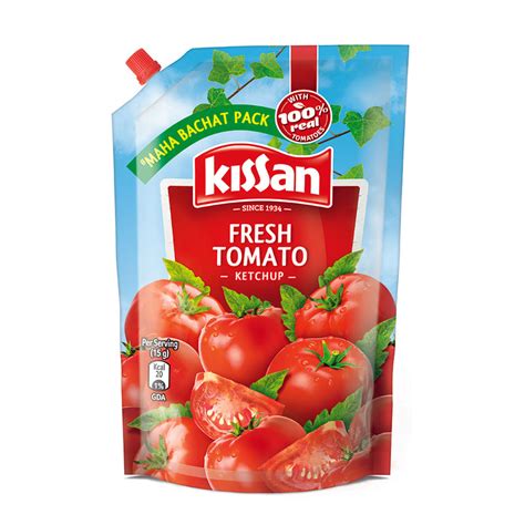 Kissan Fresh Tomato Ketchup 950g Pouch And Kissan Jam Mix Fruit Jar 50