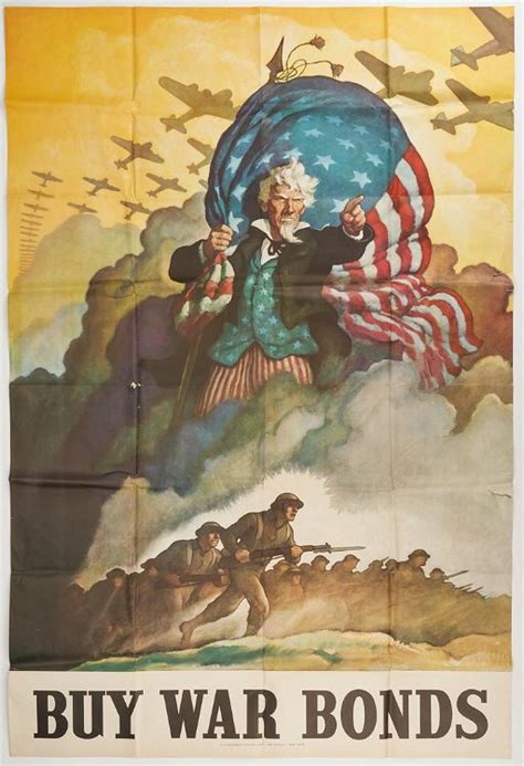 Wwii U S Propaganda Poster Uncle Sam Jan 25 2020 Case Antiques