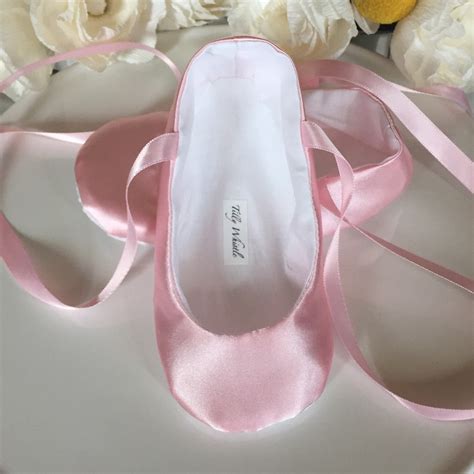 Pink Satin Ballet Slippers Baby Girl Toddler Girl Flower