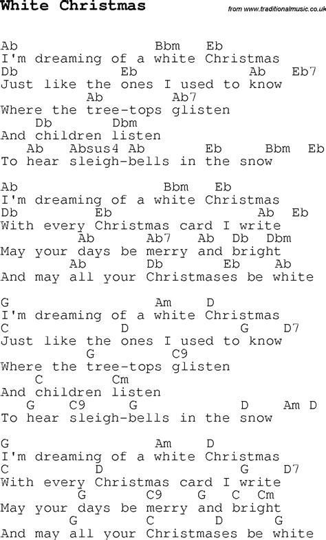 Christmas Chords And Lyrics