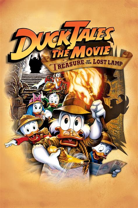 Ducktales The Movie Treasure Of The Lost Lamp 1990 Posters — The