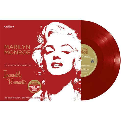 Marilyn Monroe Incurably Romantic 180g Color Vinylcdrsd 2021