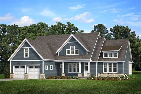 Fabulous Exclusive Cape Cod House Plan With Main Floor Master