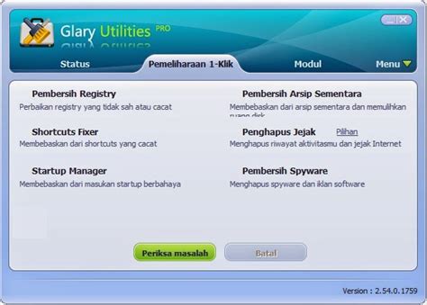 Yuk gak usah pake lama langsung saja, cekidot !!! Download Glary Utilities 2.54(versi lama) pro Full Version. ~ Pandoe-Kuma