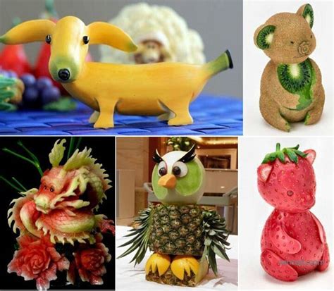 Pin De Roxana Corea En Comidas Animales Con Frutas Creaciones