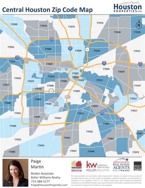2019 Update Houston Texas Zip Code Map Houstonproperties