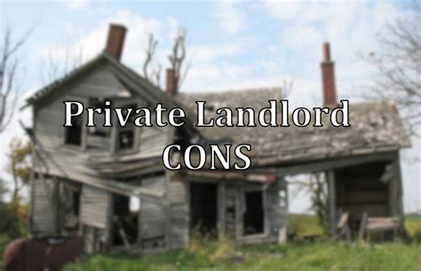 The Truth About Renting From Private Landlords The House Shop Blog