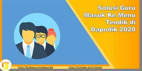 Selama data prefili tak bisa diunduh maka anda tidak akan bisa melakukan registrasi dapodik secara offline. Solusi Guru Masuk Ke Menu Tendik di Dapodik 2020 | IJ.COM