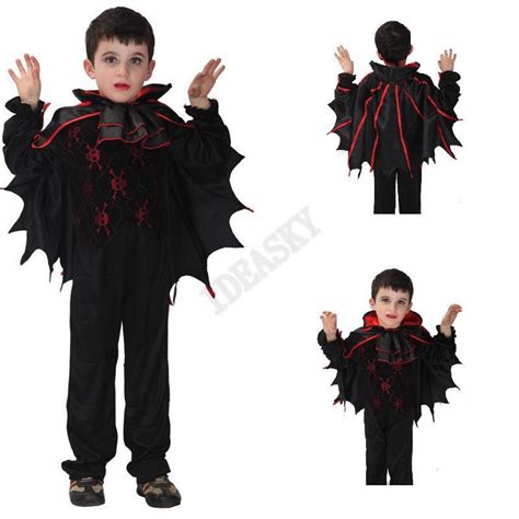 Halloween Costume For Kids Scary Baby Boy Child Witch Vampire Carnival