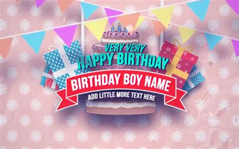 Happy Birthday Slideshow After Effects Template