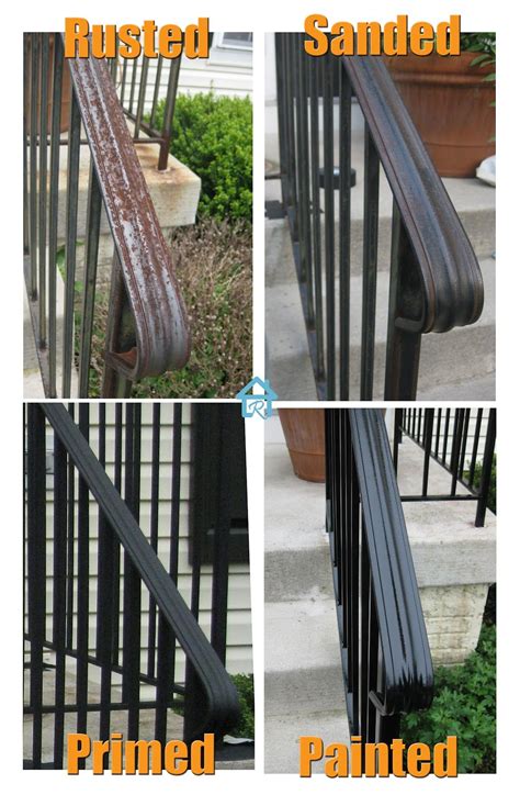 The gate and railing must be free from dirt and rust before applying the paint primer. Front Yard Care and How to Remove Rust from Metal | Remove ...