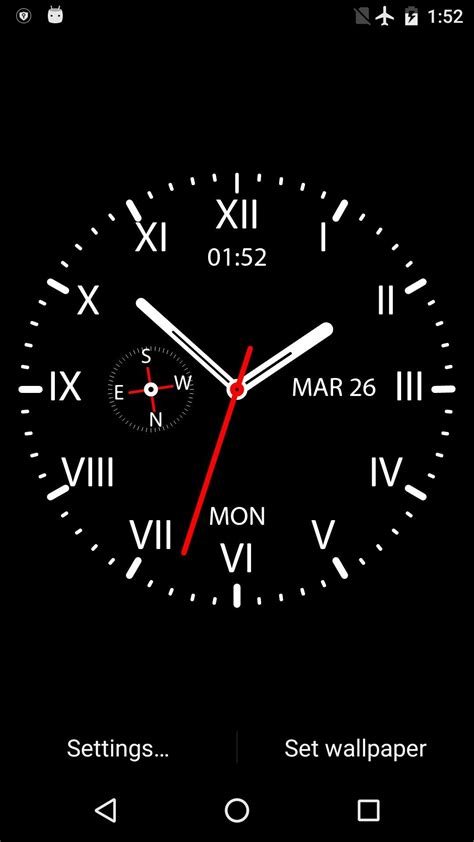 Working Clock Wallpaper For Mobile