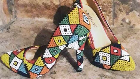 Culturetrendalert The Ndebele Inspired Beaded Shoe