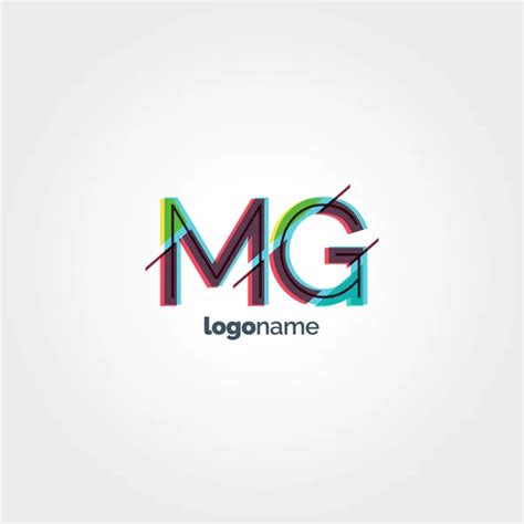 Mg Connected Letters Logo — Stock Vector © Brainbistro 152066058