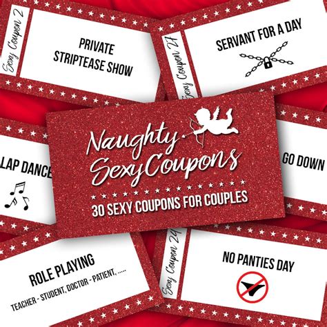 Naughty Coupon Book Sex Coupons Naughty Coupons Couples Etsy Free Hot